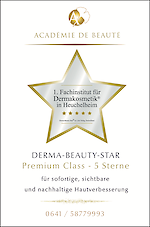 Auszeichnung Derma-Beauty-Star - 5 Sterne